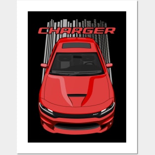 Charger - Red Posters and Art